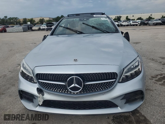 2023 Mercedes-Benz C 300 with VIN W1KWJ8DB4PG129366, listed as a Copart auction lot 68378014 with Not Provided miles and Clean Title. Bid and sale history available at DreamBid. Image 5.