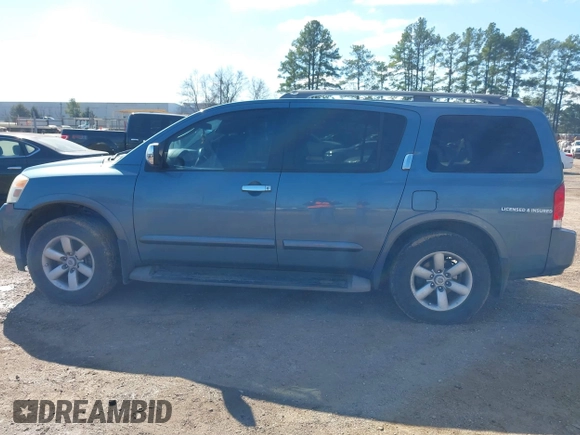2011 Nissan Armada SV with VIN 5N1BA0ND7BN613929, listed as a IAAI auction lot 41594259 with 234,339 mi miles and . Bid and sale history available at DreamBid. Image 14.