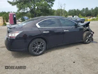2014 Nissan Maxima SV z VIN 1N4AA5AP9EC454320, wystawiony jako Copart lot #57100695 z przebiegiem 149 083 mil mil oraz Szkoda całkowita • Salvage title. Historia ofert i sprzedaży dostępna na DreamBid. Obrazek 3.