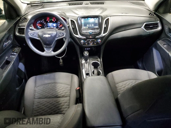 2019 Chevrolet Equinox LT with VIN 2GNAXUEV9K6121154, listed as a Copart auction lot 81939154 with 76,448 mi miles and Salvage Title. Bid and sale history available at DreamBid. Image 8.