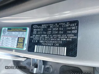 2024 Hyundai Elantra Limited with VIN KMHLP4DG9RU690159, listed as a IAAI auction lot 41829861 with 4,276 mi miles and . Bid and sale history available at DreamBid. Image 9.