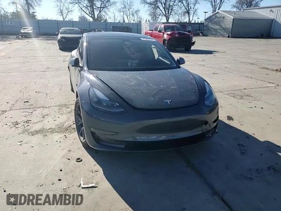 2023 Tesla Model 3 with VIN 5YJ3E1EA6PF713275, listed as a Copart auction lot 41683315 with 26,463 mi miles and Salvage Title. Bid and sale history available at DreamBid. Image 10.