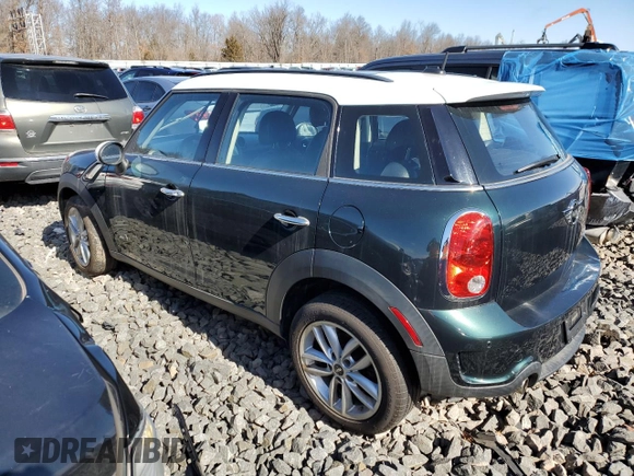 2011 MINI Countryman S with VIN WMWZC5C57BWL55330, listed as a Copart auction lot 84519294 with 120,080 mi miles and Clean Title. Bid and sale history available at DreamBid. Image 2.