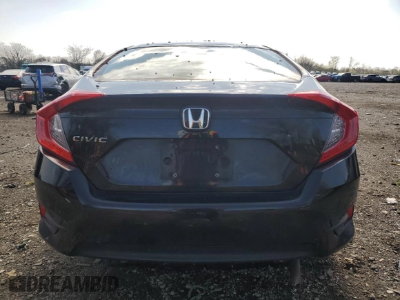 2018 Honda Civic Sedan LX with VIN 19XFC2F59JE209567, listed as a Copart auction lot 51048675 with 200,540 mi miles and Salvage Title. Bid and sale history available at carsss.com. Image 6.