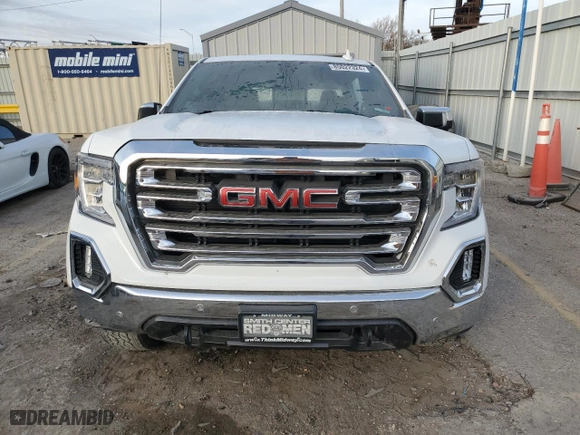 2022 GMC Sierra 1500 Limited SLT with VIN 3GTU9DET8NG214769, listed as a Copart auction lot 85022324 with 39,819 mi miles and Salvage Title. Bid and sale history available at carsss.com. Image 5.