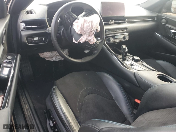 2021 Toyota GR Supra 3.0 with VIN WZ1DB0C03MW036728, listed as a Copart auction lot 85883404 with 95,426 mi miles and Salvage Title. Bid and sale history available at carsss.com. Image 8.