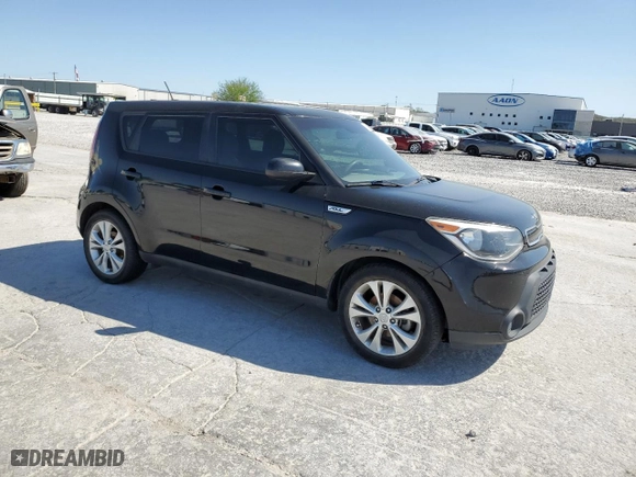2015 Kia Soul + with VIN KNDJP3A54F7136398, listed as a Copart auction lot 52363135 with 133,187 mi miles and Clean Title. Bid and sale history available at carsss.com. Image 4.