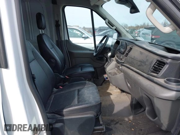 2023 Ford Transit Cargo with VIN 1FTBR3U80PKA70337, listed as a IAAI auction lot 41895248 with 51,430 mi miles and . Bid and sale history available at DreamBid. Image 5.