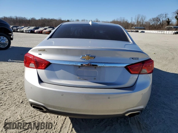 2018 Chevrolet Impala Premier with VIN 2G1125S39J9141183, listed as a Copart auction lot 47232315 with 150,917 mi miles and Salvage Title. Bid and sale history available at DreamBid. Image 6.