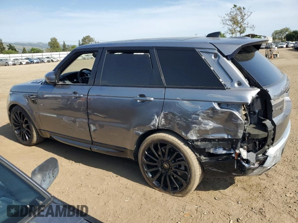 2020 Land Rover Range Rover Sport HSE with VIN SALWR2SUXLA747530, listed as a Copart auction lot 55449165 with 90,404 mi miles and Salvage title. Bid and sale history available at DreamBid. Image 2.