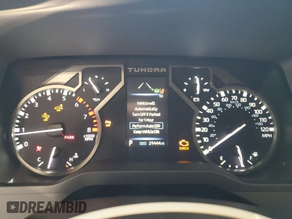 2022 Toyota Tundra Limited with VIN 5TFJA5DB1NX007550, listed as a Copart auction lot 48113095 with 29,444 mi miles and Clean title. Bid and sale history available at DreamBid. Image 9.