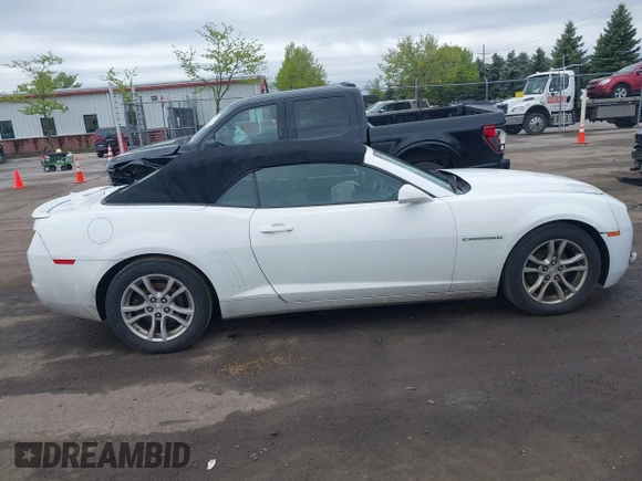 2013 Chevrolet Camaro LT with VIN 2G1FB3D33D9110233, listed as a IAAI auction lot 42219580 with 157,418 mi miles and . Bid and sale history available at DreamBid. Image 13.
