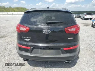 2012 Kia Sportage SX with VIN KNDPC3A63C7214602, listed as a Copart auction lot 51992515 with Not provided miles and Salvage title. Bid and sale history available at DreamBid. Image 6.