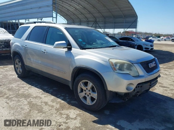 2007 GMC Acadia SLT with VIN 1GKEV33727J150802, listed as a IAAI auction lot 41646005 with 220,972 mi miles. Bid and sale history available at carsss.com. Image 1.