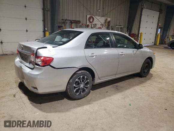 2011 Toyota Corolla L with VIN 2T1BU4EE7BC752036, listed as a Copart auction lot 44307785 with 139,367 mi miles and Salvage Title. Bid and sale history available at carsss.com. Image 3.