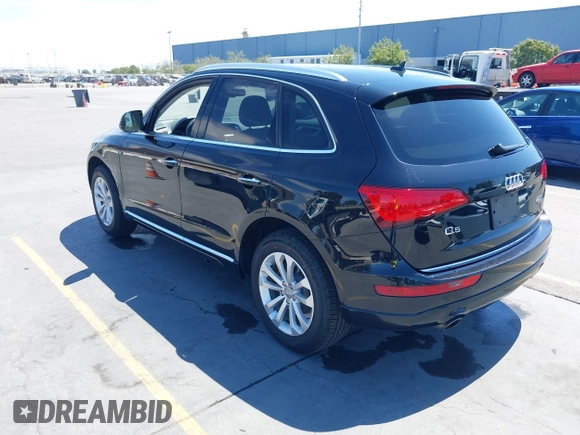 2015 Audi Q5 Premium Plus with VIN WA1LFAFPXFA093368, listed as a IAAI auction lot 42862170 with 160,810 mi miles and . Bid and sale history available at DreamBid. Image 3.