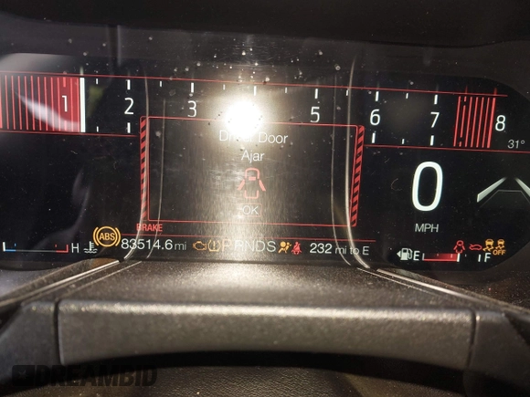 2019 Ford Mustang GT with VIN 1FA6P8CFXK5195668, listed as a IAAI auction lot 41247123 with 83,514 mi miles. Bid and sale history available at carsss.com. Image 16.