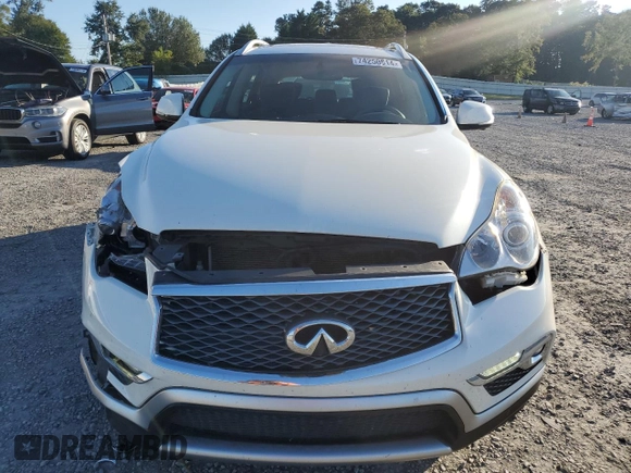 2017 Infiniti QX50 with VIN JN1BJ0RRXHM417401, listed as a Copart auction lot 74250814 with 97,765 mi miles and Clean Title. Bid and sale history available at carsss.com. Image 5.