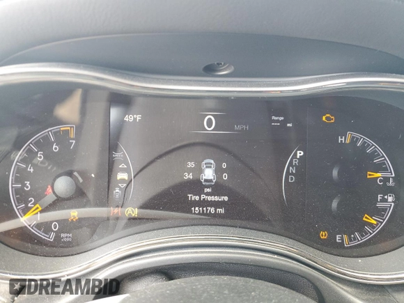 2018 Jeep Grand Cherokee High Altitude with VIN 1C4RJFCG6JC229685, listed as a Copart auction lot 50161555 with 151,176 mi miles and Salvage title. Bid and sale history available at DreamBid. Image 9.
