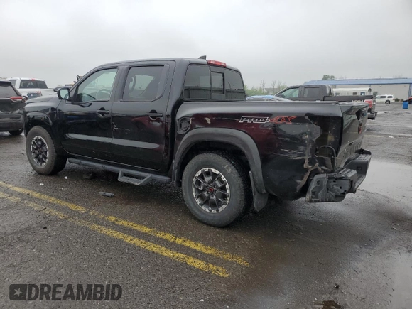 2022 Nissan Frontier Pro-4X z VIN 1N6ED1EK4NN686366, wystawiony jako Copart lot #57396085 z przebiegiem 50 753 mil mil oraz Szkoda całkowita • Salvage title. Historia ofert i sprzedaży dostępna na DreamBid. Obrazek 2.