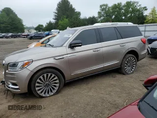 2019 Lincoln Navigator Reserve with VIN 5LMJJ2LT5KEL05379, listed as a Copart auction lot 62730965 with 46,403 mi miles and Salvage title. Bid and sale history available at DreamBid. Image 1.