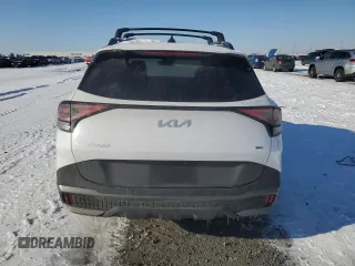 2024 Kia Sportage X-Line with VIN 5XYK6CDF9RG211227, listed as a Copart auction lot 43651765 with 6,386 mi miles and Salvage Title. Bid and sale history available at carsss.com. Image 6.