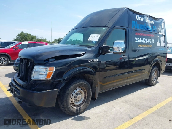 2019 Nissan NV Cargo SV z VIN 1N6AF0LY0KN800465, wystawiony jako IAAI lot #42296328 z przebiegiem 119 472 mil mil oraz . Historia ofert i sprzedaży dostępna na DreamBid. Obrazek 2.