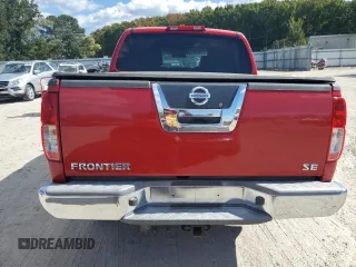 2006 Nissan Frontier SE with VIN 1N6AD07U46C462924, listed as a Copart auction lot 75846924 with 207,768 mi miles and Salvage title. Bid and sale history available at DreamBid. Image 6.