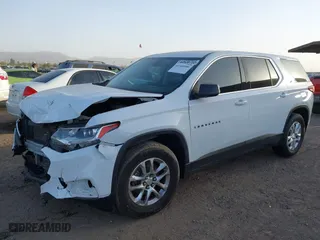 2021 Chevrolet Traverse LS with VIN 1GNERFKW2MJ178385, listed as a IAAI auction lot 41560986 with 59,531 mi miles. Bid and sale history available at carsss.com. Image 17.