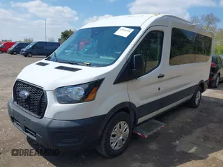 2021 Ford Transit Cargo with VIN 1FTBR1C85MKA66513, listed as a IAAI auction lot 42016528 with 18,174 mi miles and . Bid and sale history available at DreamBid. Image 17.