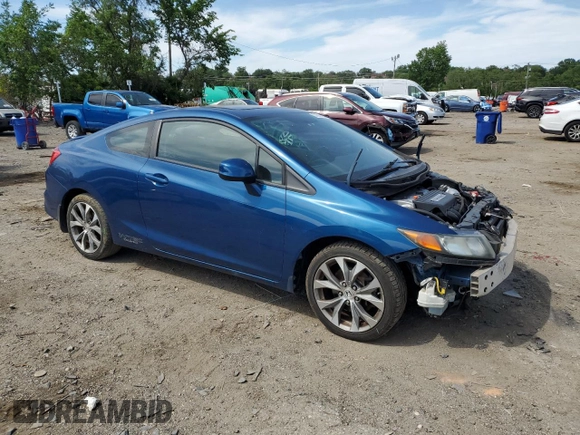 2012 Honda Civic Si with VIN 2HGFG4A55CH704879, listed as a Copart auction lot 57662095 with 116,443 mi miles and Salvage title. Bid and sale history available at DreamBid. Image 4.