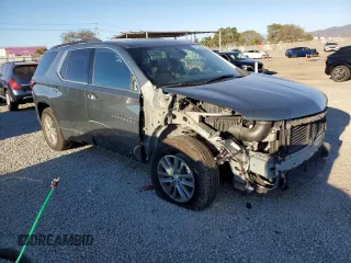 2022 Chevrolet Traverse LT Leather with VIN 1GNERHKW2NJ122329, listed as a Copart auction lot 46327505 with 54,110 mi miles and Salvage Title. Bid and sale history available at carsss.com. Image 4.