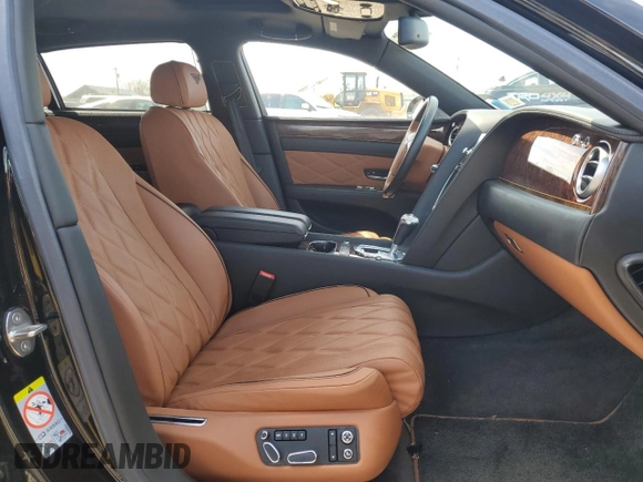 2014 Bentley Flying Spur with VIN SCBEC9ZA7EC095064, listed as a Copart auction lot 52218105 with 24,143 mi miles and Salvage title. Bid and sale history available at DreamBid. Image 12.