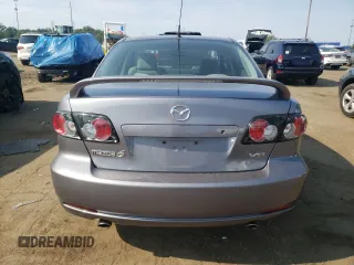 2007 Mazda 6 S Sport VE with VIN 1YVHP80D775M07725, listed as a Copart auction lot 71595624 with 107,165 mi miles and Clean Title. Bid and sale history available at DreamBid. Image 6.