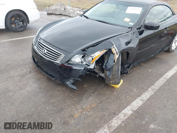 2011 Infiniti G37 with VIN JN1CV6FE8BM952456, listed as a IAAI auction lot 41384414 with 95,296 mi miles. Bid and sale history available at carsss.com. Image 6.