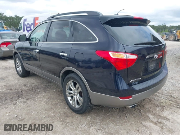 2012 Hyundai Veracruz Limited with VIN KM8NU4CC9CU201749, listed as a IAAI auction lot 41929707 with 184,139 mi miles and . Bid and sale history available at DreamBid. Image 3.