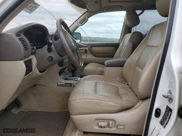 2006 Toyota Land Cruiser with VIN JTEHT05J162092353, listed as a Copart auction lot 52957305 with 233,005 mi miles and Salvage Title. Bid and sale history available at carsss.com. Image 7.