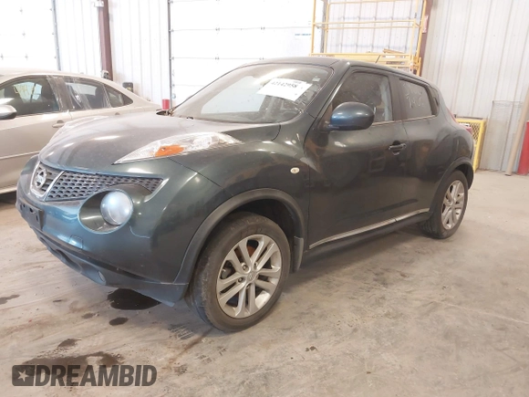 2011 Nissan Juke SL with VIN JN8AF5MV0BT013021, listed as a IAAI auction lot 42142958 with 160,709 mi miles. Bid and sale history available at carsss.com. Image 2.
