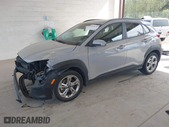 2022 Hyundai Kona SEL with VIN KM8K6CAB9NU920584, listed as a IAAI auction lot 42028170 with Not Provided miles and . Bid and sale history available at DreamBid. Image 17.
