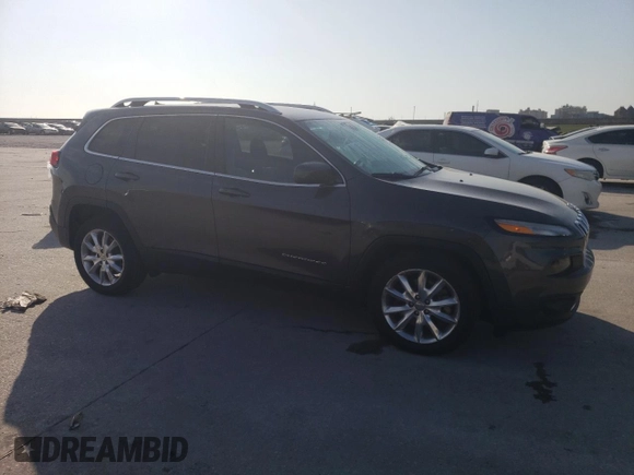 2016 Jeep Cherokee Limited with VIN 1C4PJLDS3GW320252, listed as a Copart auction lot 53717275 with 56,793 mi miles and Salvage title. Bid and sale history available at DreamBid. Image 4.