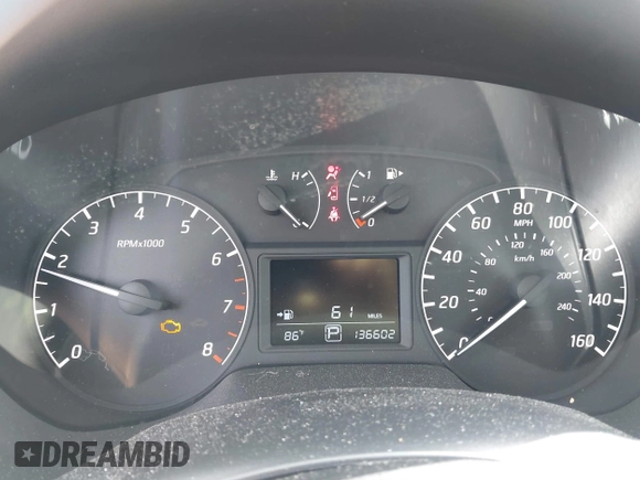 2017 Nissan Sentra SV z VIN 3N1AB7AP9HY376705, wystawiony jako IAAI lot #42298516 z przebiegiem 136 602 mil mil oraz . Historia ofert i sprzedaży dostępna na DreamBid. Obrazek 7.