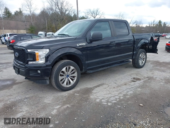 2018 Ford F-150 XL with VIN 1FTEW1EP2JFC58602, listed as a IAAI auction lot 41861045 with 149,399 mi miles. Bid and sale history available at carsss.com. Image 17.