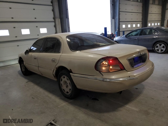 2002 Lincoln Continental with VIN 1LNHM97VX2Y694578, listed as a Copart auction lot 42245705 with 195,236 mi miles and Salvage Title. Bid and sale history available at carsss.com. Image 2.