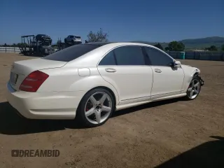 2011 Mercedes-Benz S 550 with VIN WDDNG8GB4BA365646, listed as a Copart auction lot 52162925 with 106,805 mi miles and Salvage Title. Bid and sale history available at DreamBid. Image 3.