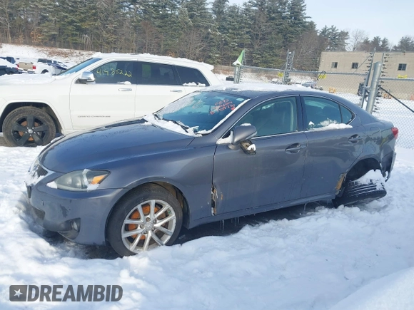 2012 Lexus IS 250 with VIN JTHCF5C21C5055214, listed as a IAAI auction lot 41482619 with 145,922 mi miles and . Bid and sale history available at DreamBid. Image 14.
