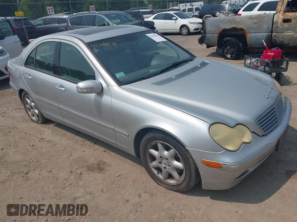 2003 Mercedes-Benz C 240 with VIN WDBRF81J53F415391, listed as a IAAI auction lot 42395978 with 201,659 mi miles and . Bid and sale history available at DreamBid. Image 1.