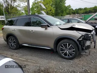 2022 Infiniti QX60 Autograph с VIN 5N1DL1HU1NC342970, выставлен на аукционе Copart как лот 58786795 с пробегом 35 534 миль миль и Списание • Salvage title. История ставок и продаж доступна на DreamBid. Изображение 4.