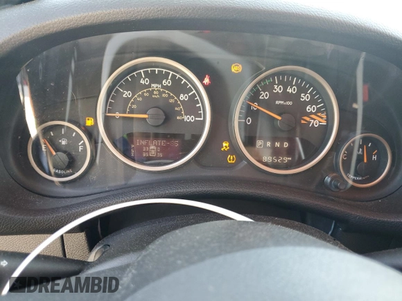 2017 Jeep Wrangler Unlimited 75th Anniversary with VIN 1C4HJWEG4HL531334, listed as a Copart auction lot 53371875 with 89,529 mi miles and Salvage title. Bid and sale history available at DreamBid. Image 9.