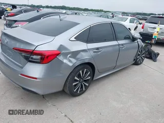 2023 Honda Civic EX with VIN 2HGFE1F77PH321210, listed as a IAAI auction lot 42379950 with Not provided miles and . Bid and sale history available at DreamBid. Image 4.