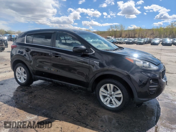 2017 Kia Sportage LX z VIN KNDPMCAC3H7156999, wystawiony jako Copart lot #54915525 z przebiegiem 62 909 mil mil oraz Szkoda całkowita • Salvage title. Historia ofert i sprzedaży dostępna na DreamBid. Obrazek 4.